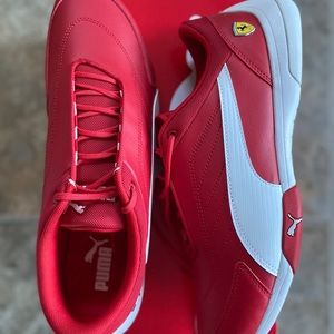 MENS PUMA SNEAKERS RED SIZE 10 1/2 BRAND NEW!